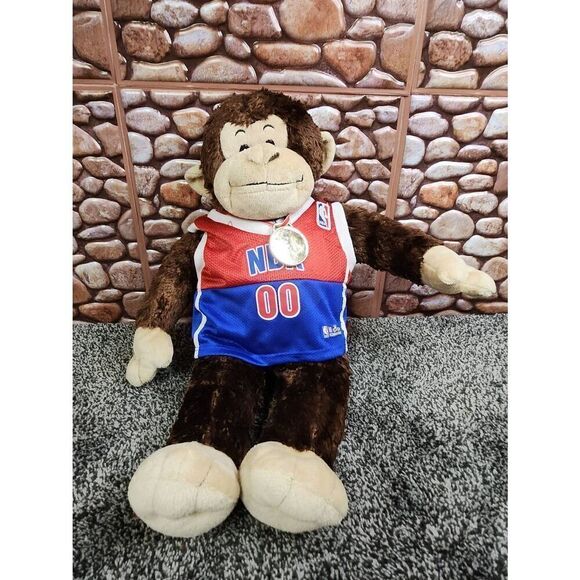 NBA Build A Bear Monkey #A85 - Picture 1 of 9